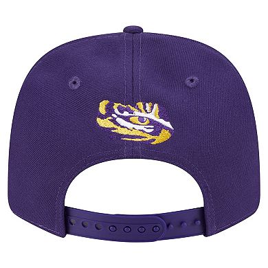 Men's New Era Purple LSU Tigers Team Collective 9SEVENTY Stretch-Snap Adjustable Hat