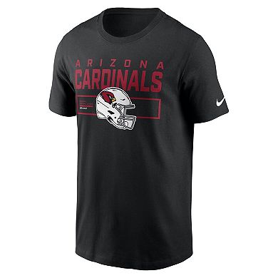 Men's Nike Black Arizona Cardinals Primetime Helmet Essential T-Shirt
