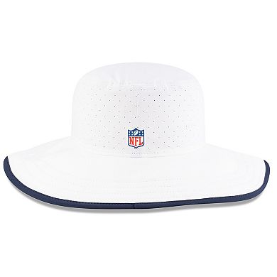 Men's New Era White Dallas Cowboys 2025 NFL Training Camp Panama Bucket Hat