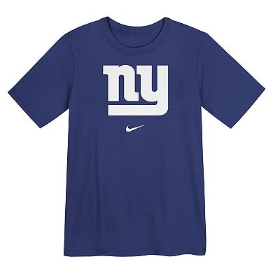 Preschool Nike Royal New York Giants Primary Logo Legend Performance T-Shirt
