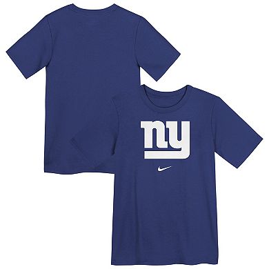 Preschool Nike Royal New York Giants Primary Logo Legend Performance T-Shirt