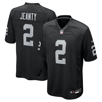 Youth Nike Ashton Jeanty Black Las Vegas Raiders Game Jersey