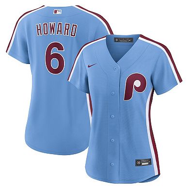 Women's Nike Ryan Howard Light Blue Philadelphia Phillies Replica Jersey