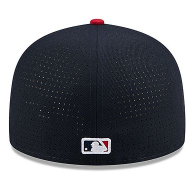 Men's New Era Navy/Red Chicago White Sox 2025 MLB All-Star Game Workout Side Patch 59FIFTY Fitted Hat