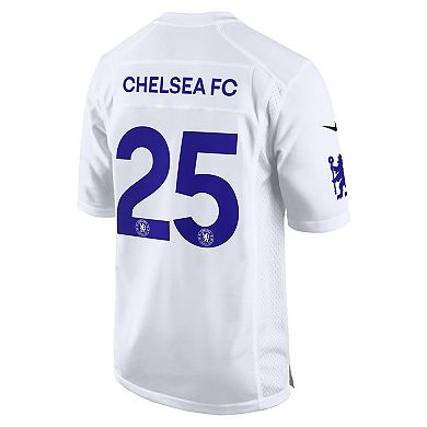 Men's Nike White Chelsea 2025 Soccer x NFL Game Jersey