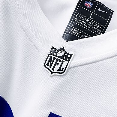 Men's Nike White Chelsea 2025 Soccer x NFL Game Jersey