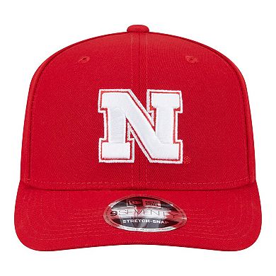 Men's New Era Scarlet Nebraska Huskers Team Collective 9SEVENTY Stretch-Snap Adjustable Hat
