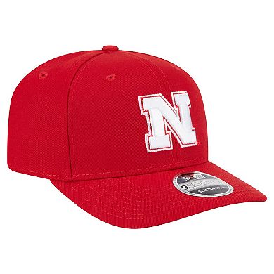Men's New Era Scarlet Nebraska Huskers Team Collective 9SEVENTY Stretch-Snap Adjustable Hat