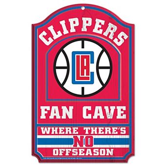 WinCraft LA Clippers 11'' x 17'' Fan Cave Wood Sign