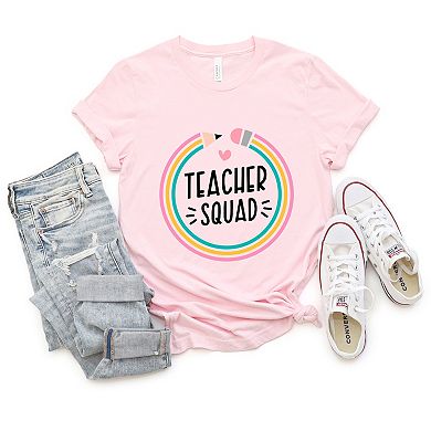 Simply Sage Market Teacher Squad Pencil Short Sleeve Tee