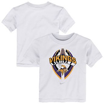 Toddler Nike White Minnesota Vikings Icon Legend T-Shirt