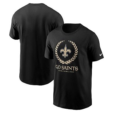 Men's Nike Black New Orleans Saints Primetime Local Essential T-Shirt