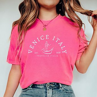 Simply Sage Market Venice Italy Garment Dyed Tee