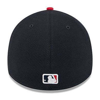 Men's New Era Navy/Red Texas Rangers 2025 MLB All-Star Game Workout 39THIRTY Flex Hat