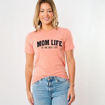 Simply Sage Market Varsity Mom Life Short Sleeve Tee
