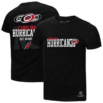 Men's Mitchell & Ness Black Carolina Hurricanes Home T-Shirt