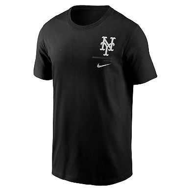Men's Nike Black New York Mets Bar Loading T-Shirt