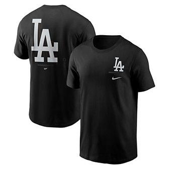 Men's Nike Black Los Angeles Dodgers Lights Out Bar Loading T-Shirt