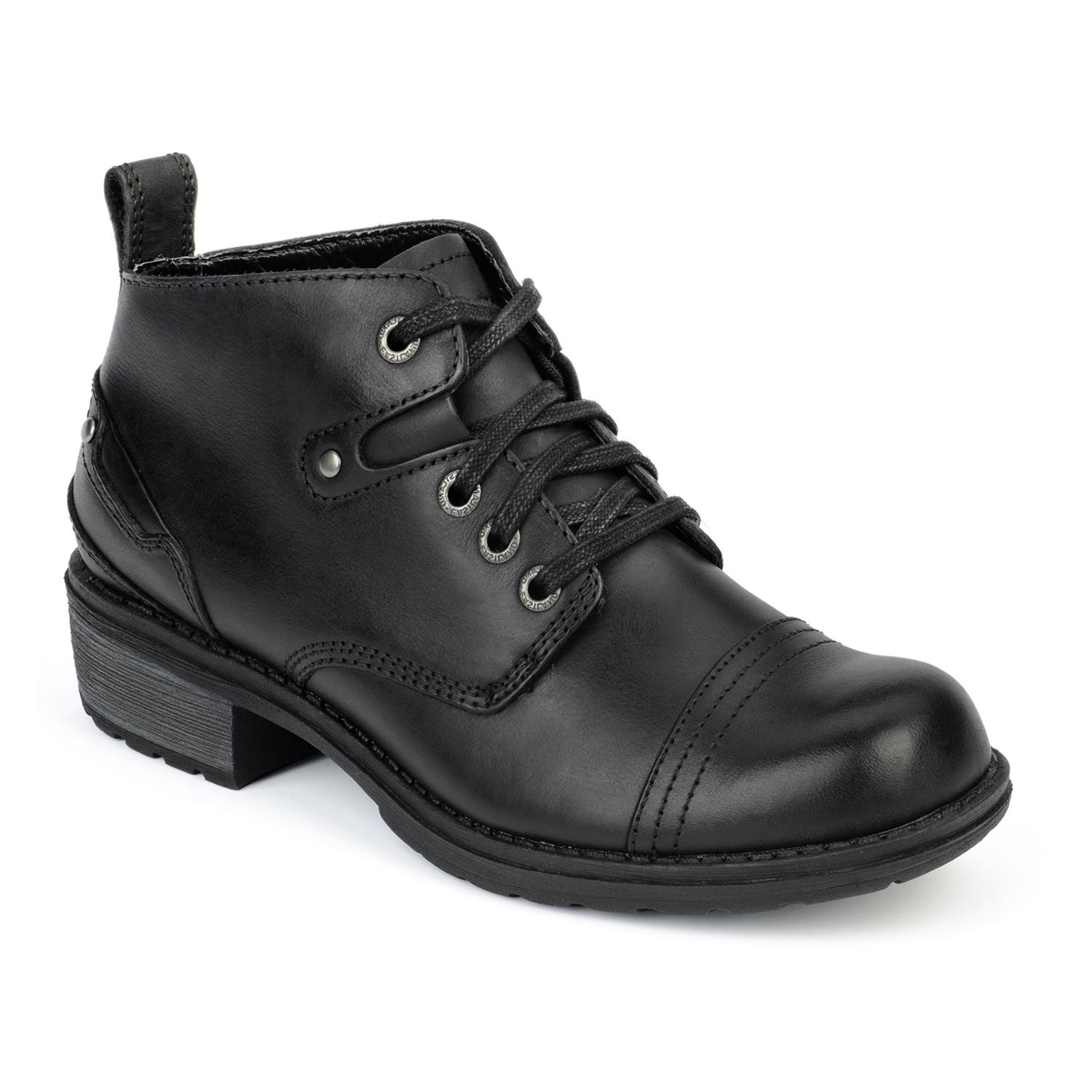 black eastland boots