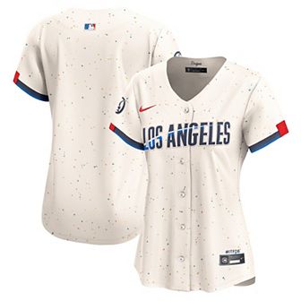 Women's Nike Cream Los Angeles Dodgers City Connect Limited Jersey