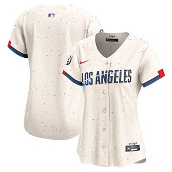 Women's Nike Cream Los Angeles Dodgers City Connect Limited Jersey