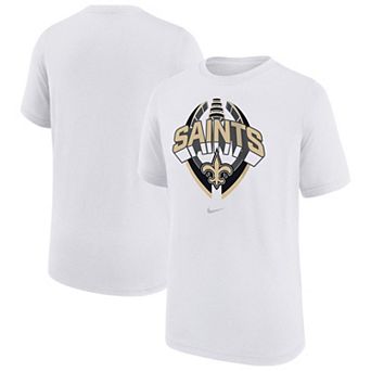 Youth Nike White New Orleans Saints Icon Legend T-Shirt