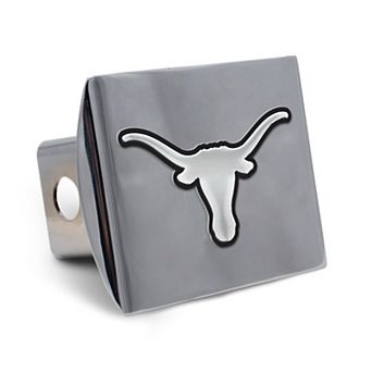 WinCraft Texas Longhorns Premium Metal Chrome Hitch Cover