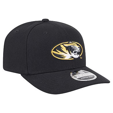 Men's New Era Black Missouri Tigers Team Collective 9SEVENTY Stretch-Snap Adjustable Hat