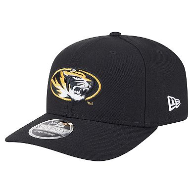 Men's New Era Black Missouri Tigers Team Collective 9SEVENTY Stretch-Snap Adjustable Hat