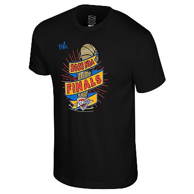Unisex Stadium Essentials Black Oklahoma City Thunder 2025 NBA Finals Clutch T-Shirt