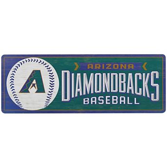 Arizona Diamondbacks 10" x 28" Traditions Wood Sign