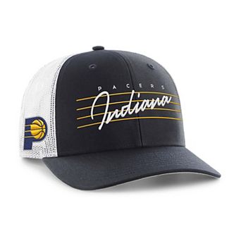 Men's '47 Navy Indiana Pacers Downburst Trucker Adjustable Hat