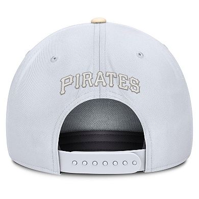 Men's Nike White/Cream Pittsburgh Pirates Pro Performance Snapback Hat