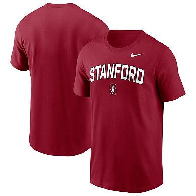 Men's Nike Cardinal Stanford Cardinal Primetime Arch Stack T-Shirt
