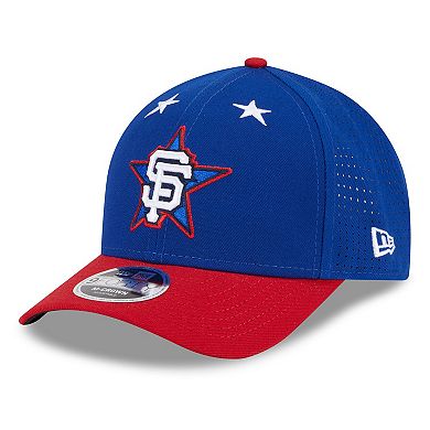 Men's New Era Blue/Red San Francisco Giants 2025 MLB All-Star Game Workout 9FORTY M-Crown Adjustable Hat