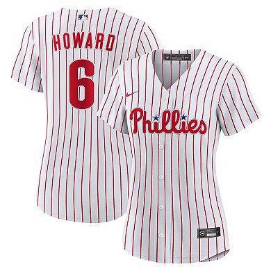 Women's Nike Ryan Howard White Philadelphia Phillies Replica Jersey