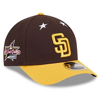 Men's New Era Brown/Gold San Diego Padres 2025 MLB All-Star Game 9FORTY M-Crown Adjustable Hat