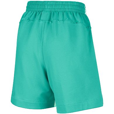 Women's Nike Mint New York Liberty Fly Basketball Tri-Blend Fleece Shorts