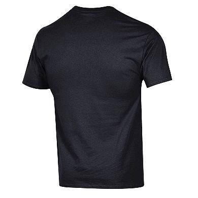 Men's Champion Black San Jose Sharks Primary Logo T-Shirt