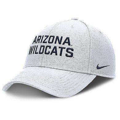 Men's Nike White Arizona Wildcats Rise Practice Adjustable Hat
