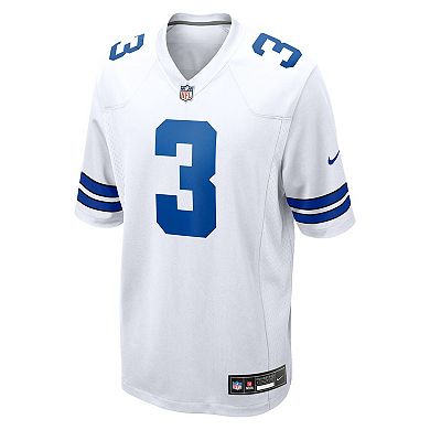 Men's Nike George Pickens White Dallas Cowboys Game Jersey