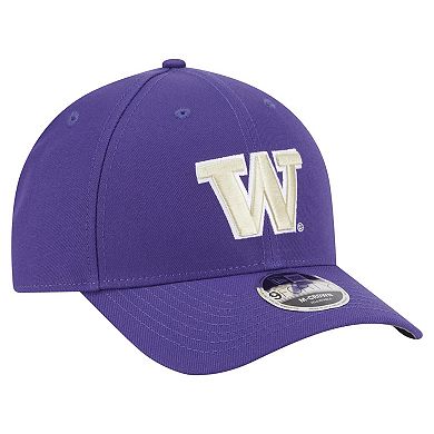 Men's New Era Purple Washington Huskies Team Collective 9FORTY M-Crown Adjustable Hat