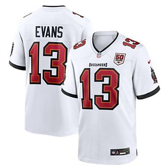 Men's Nike Mike Evans White Tampa Bay Buccaneers 50th Anniversary Game Jersey