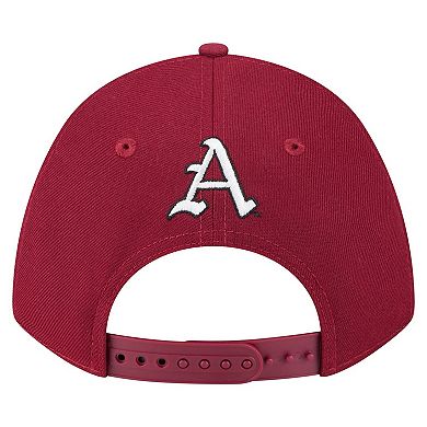 Men's New Era Cardinal Arkansas Razorbacks Team Collective 9FORTY M-Crown Adjustable Hat
