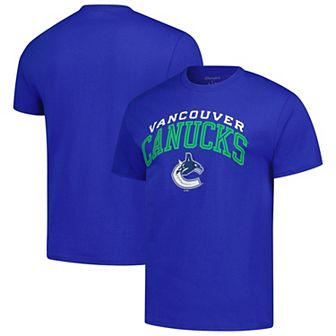 Men's Champion Royal Vancouver Canucks Primary Logo T-Shirt