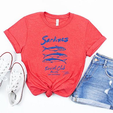Sardines Social Club - Short Sleeve Tee