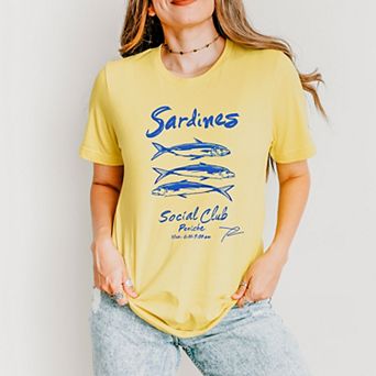 Sardines Social Club - Short Sleeve Tee