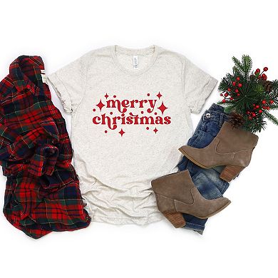 Whimsical Merry Christmas - Women's Short Sleeve Graphic T-Shirt