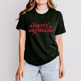 Whimsical Merry Christmas - Women's Short Sleeve Graphic T-Shirt