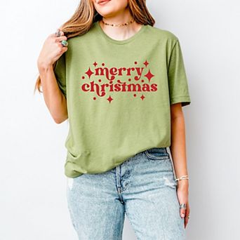 Whimsical Merry Christmas - Women's Short Sleeve Graphic T-Shirt